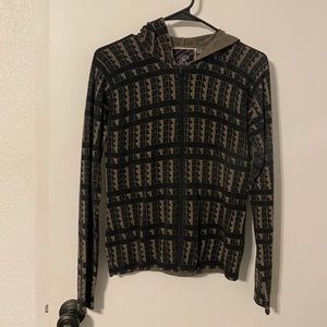 L.A.M.B. Hoodie cashmere sweater size medium